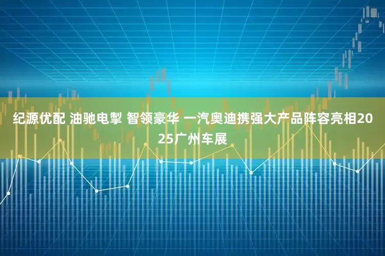 纪源优配 油驰电掣 智领豪华 一汽奥迪携强大产品阵容亮相2025广州车展